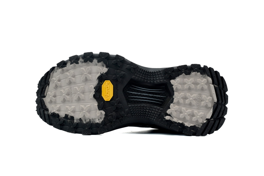 Moncler Trailgrip Leather Black All Black Mesh