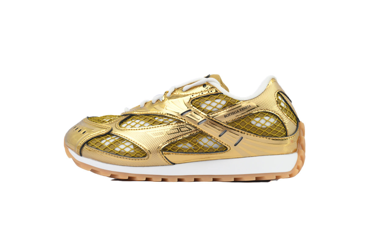 Bottega Veneta Orbit Olive Golden