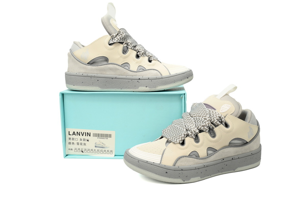 LANVIN White Maiden Rice White Grey