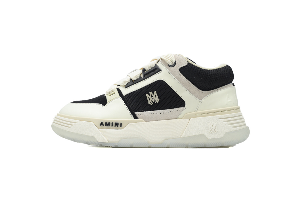 AMIRI White Gray Black