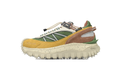 Moncler Trailgrip Leather Black White Yellow Green