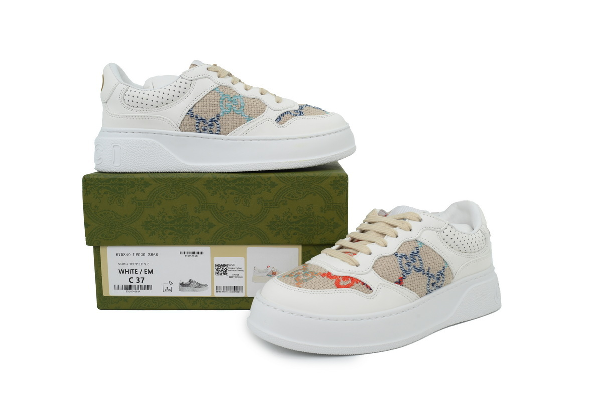 Gucci White Embroidery