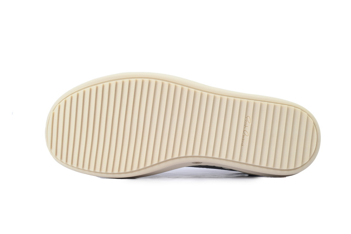 Rick Owens Lido Vintage Leather Sneakers