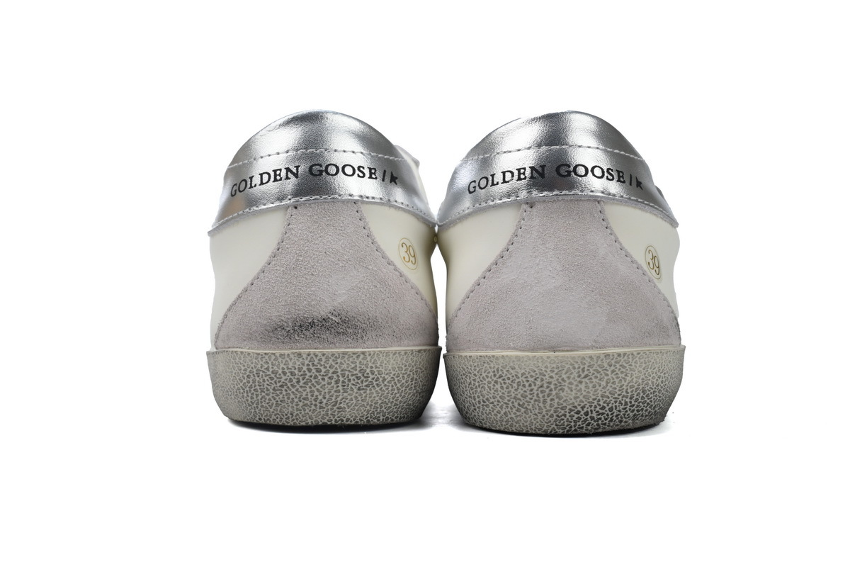 Golden Goose Super Star 'Silver Heel'
