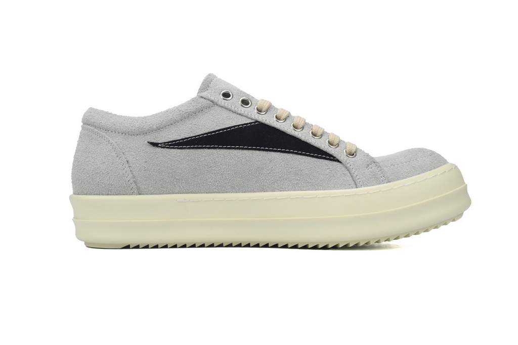 Rick Owens DRKSHDW Luxor Vintage Sneaks 'Oyster Black'
