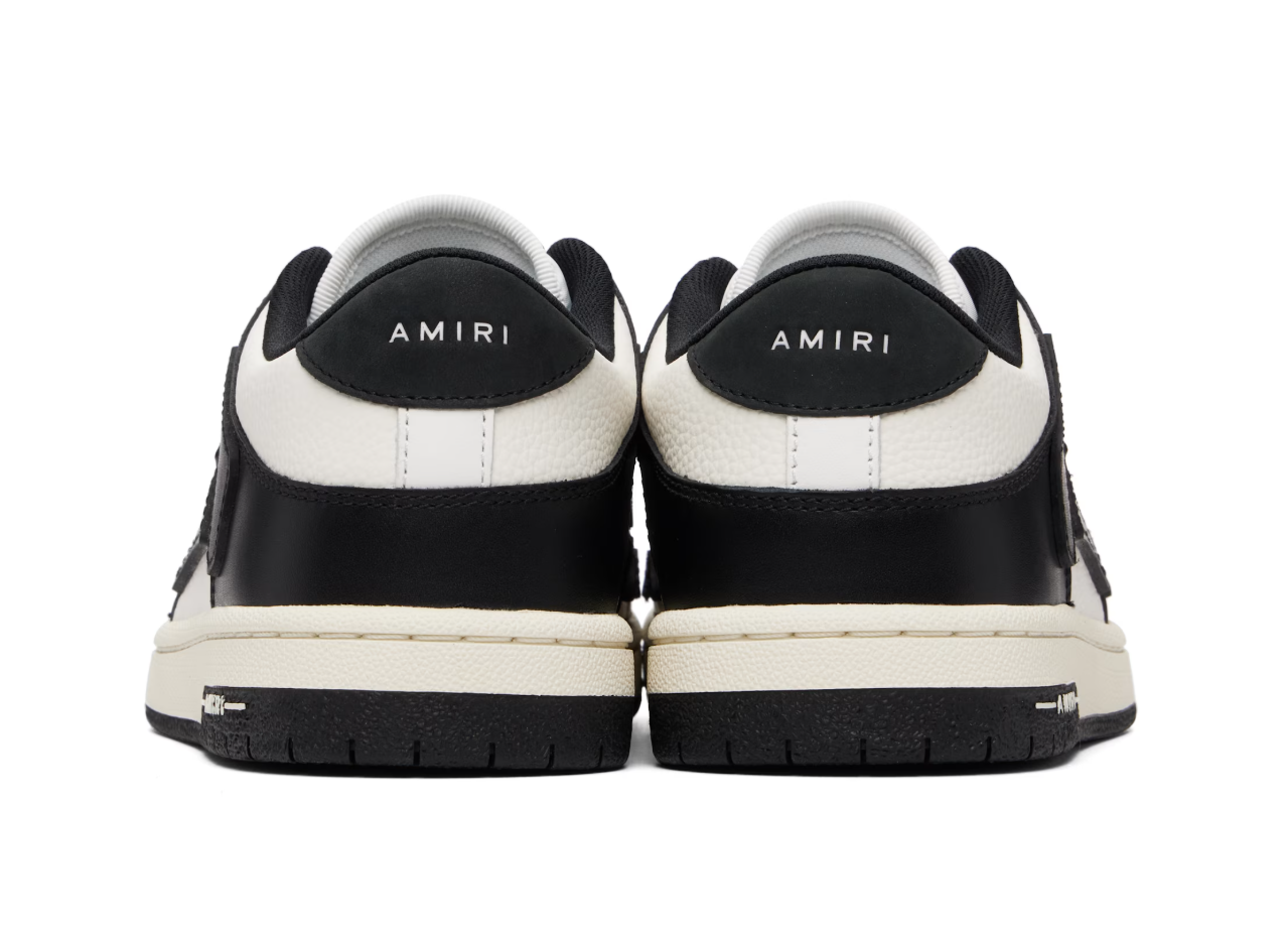 AMIRI Skel Top Low Black