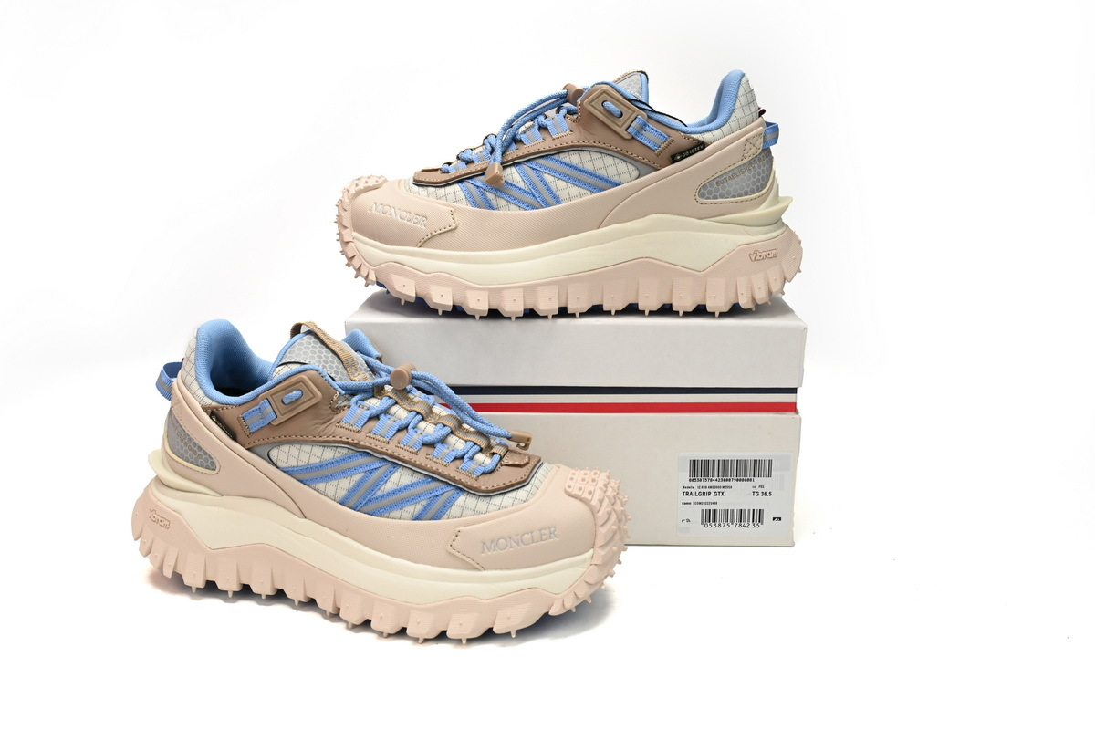 Moncler Trailgrip Fluorescent Black Grey Blue