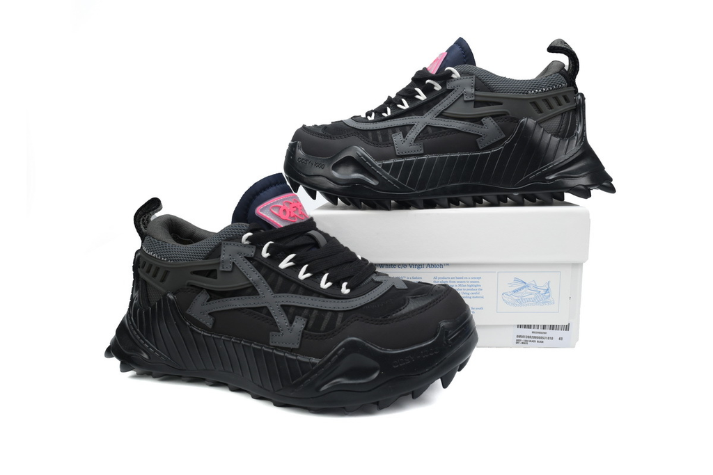 OFF-WHITE Out Of Black Glossy Surface