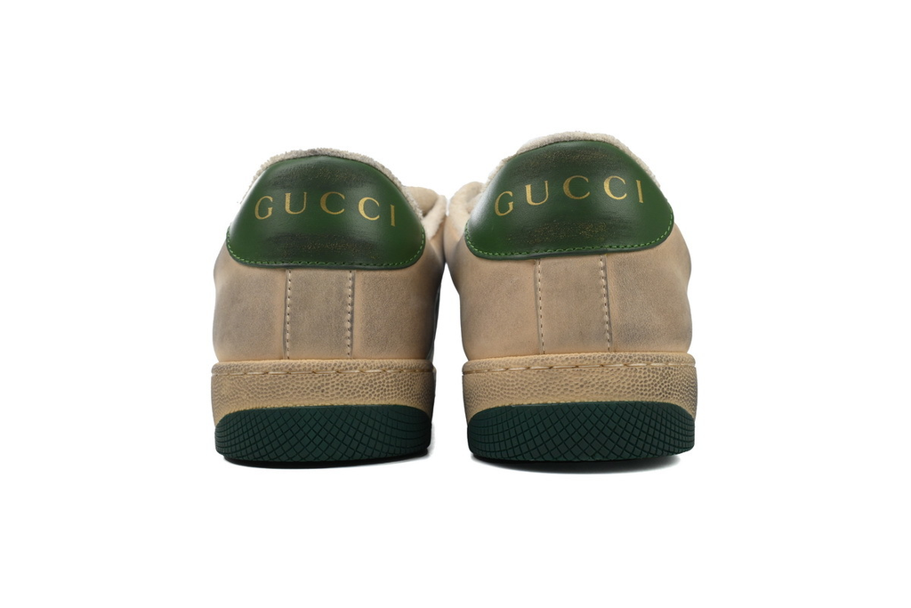 Gucci Screener White Leather