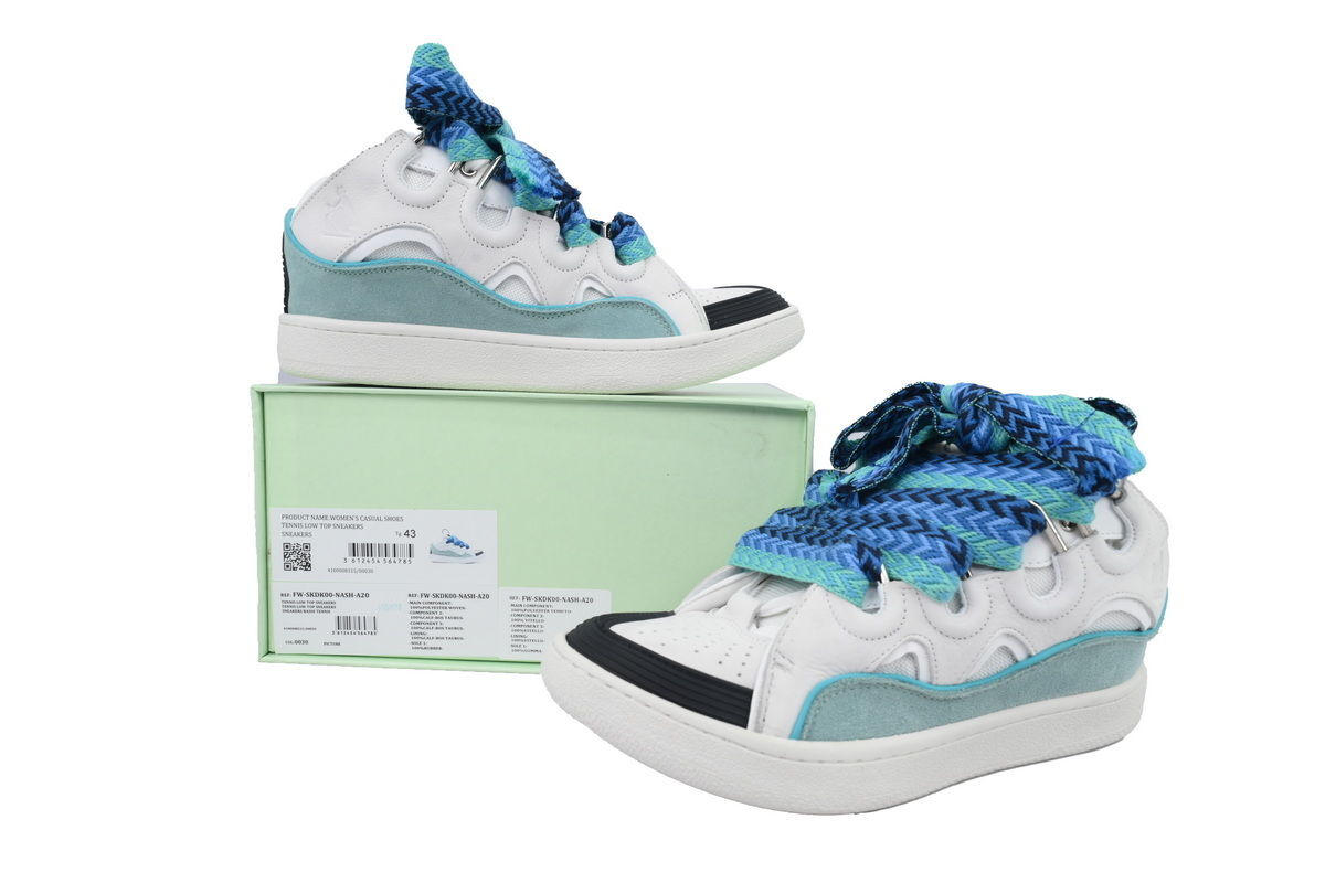 LANVIN White Blue