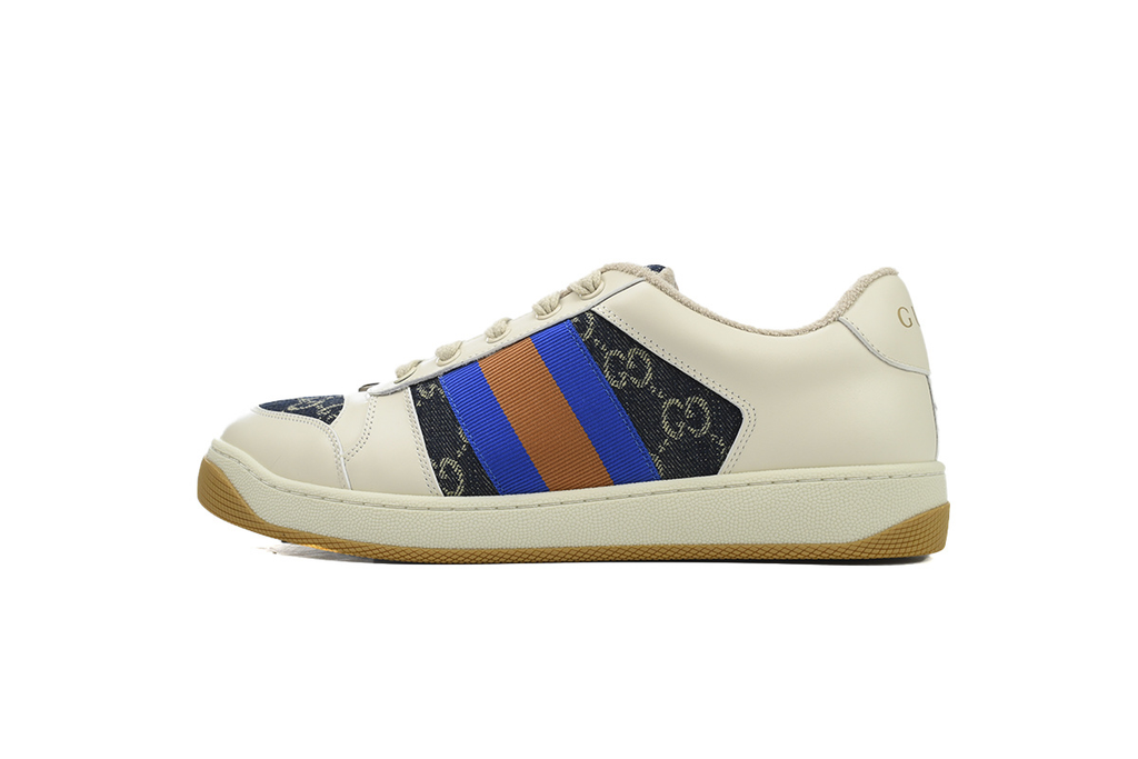 Gucci Screener Cowboy Rice White
