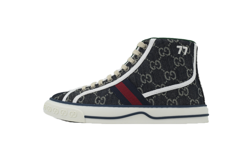 Gucci Tennis High-top Cowboy Blue