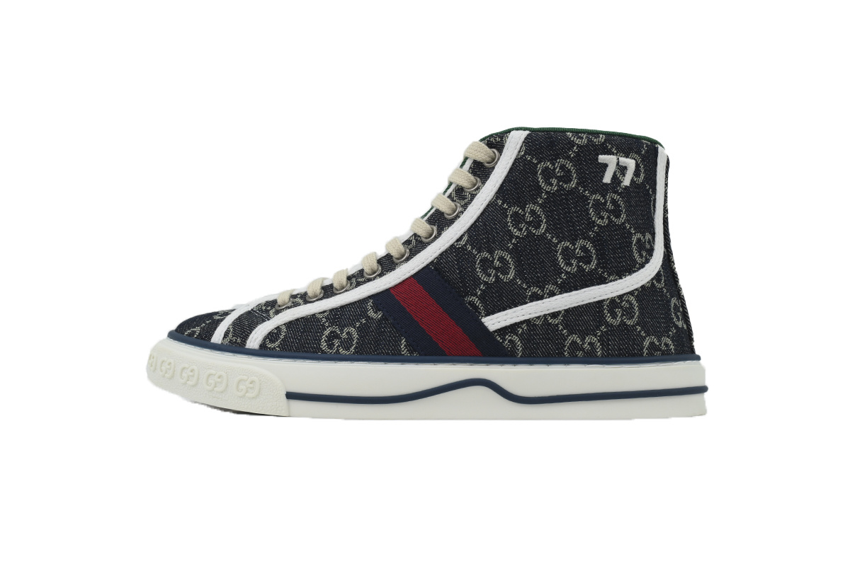 Gucci Tennis High-top Cowboy Blue