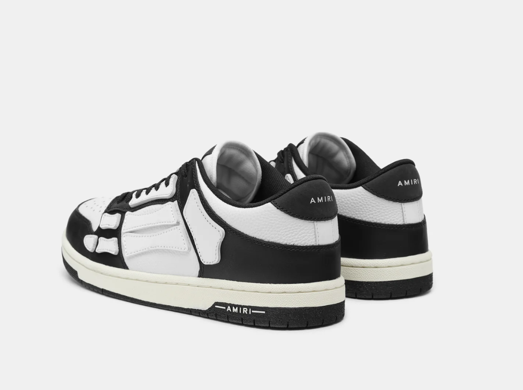 AMIRI Skel Top Low Black/White