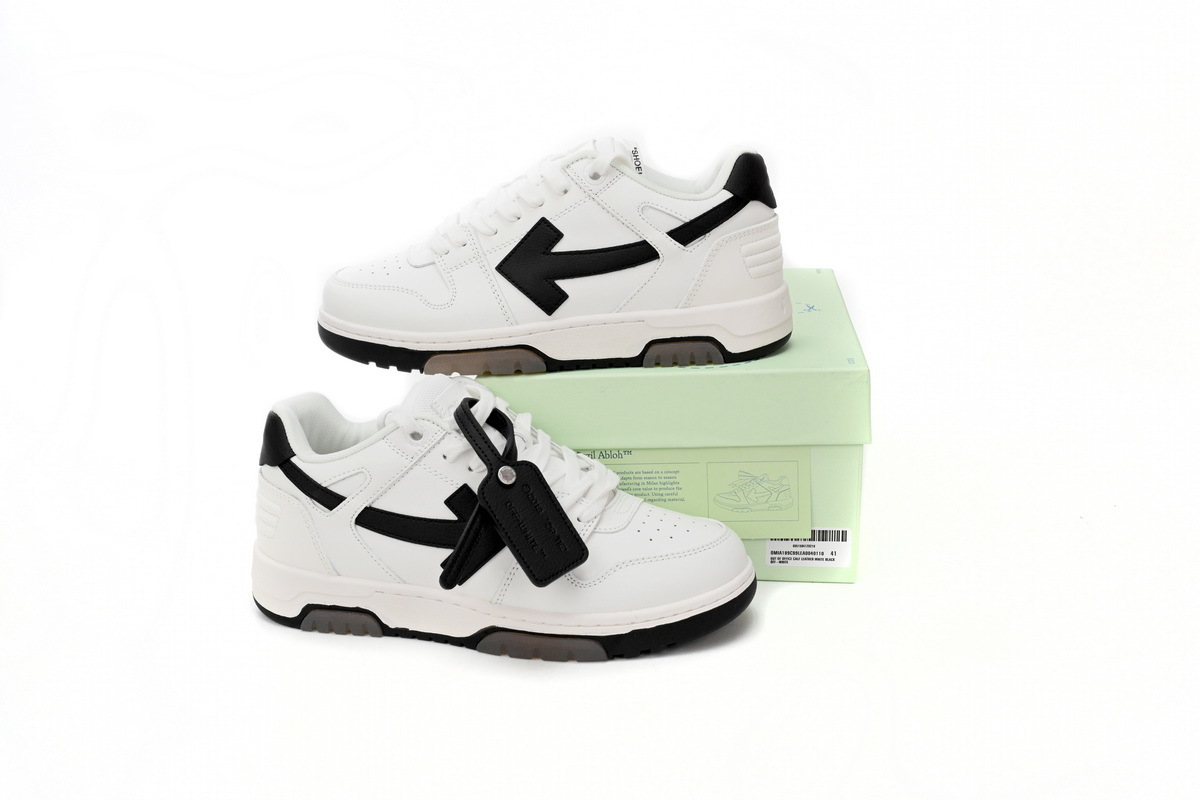 OFF-WHITE Out Of Office White Black