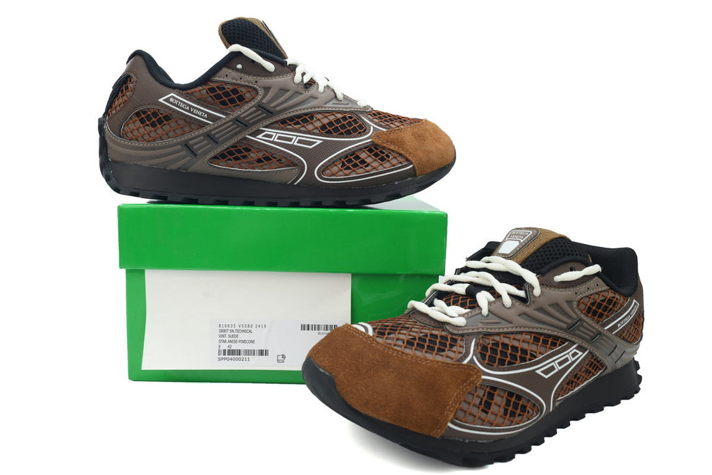 Bottega Veneta Orbit Deep Brown