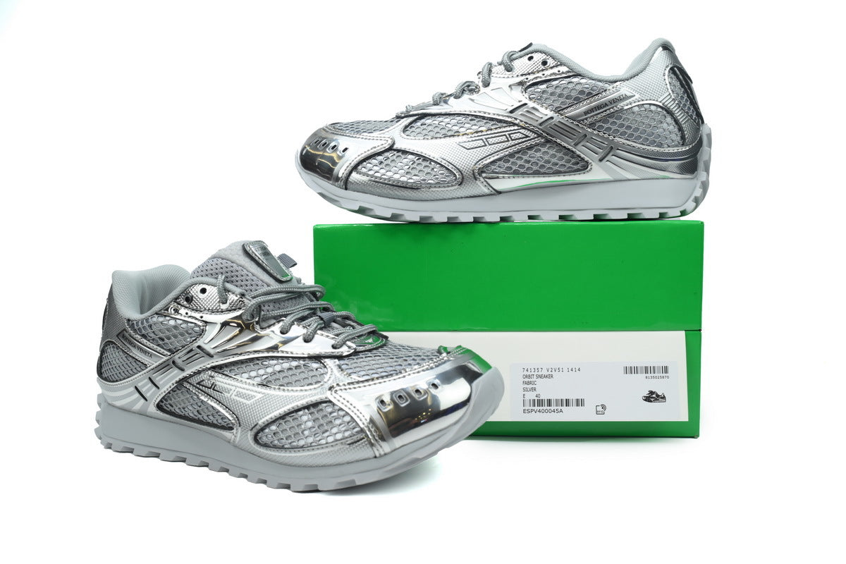 Bottega Veneta Orbit Silvery