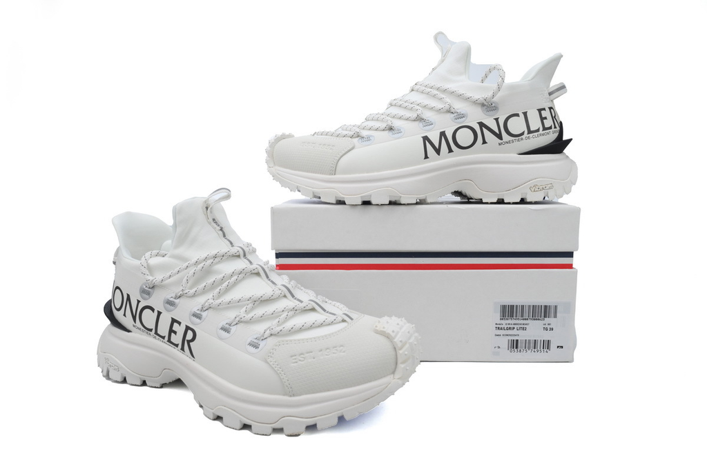 Moncler White Black