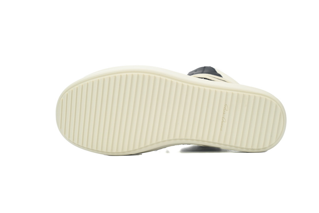 RICK OWENS/RO Geobasket Black and White