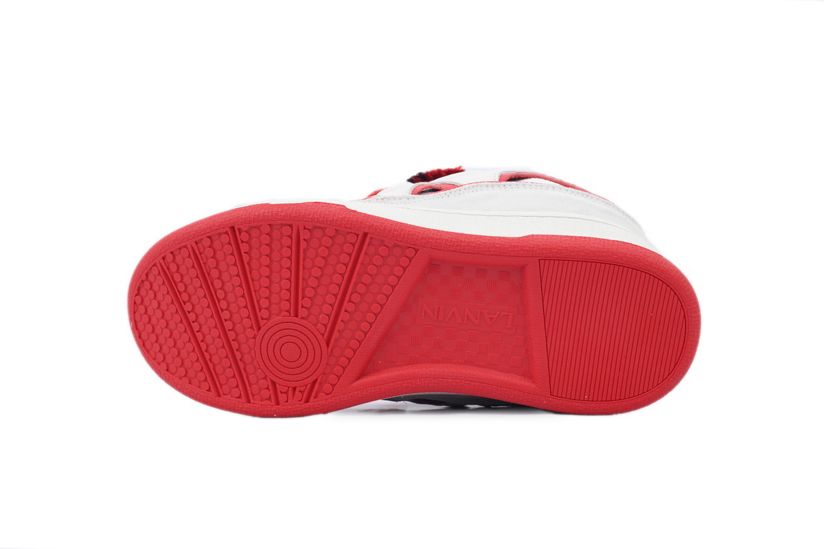 LANVIN White Red