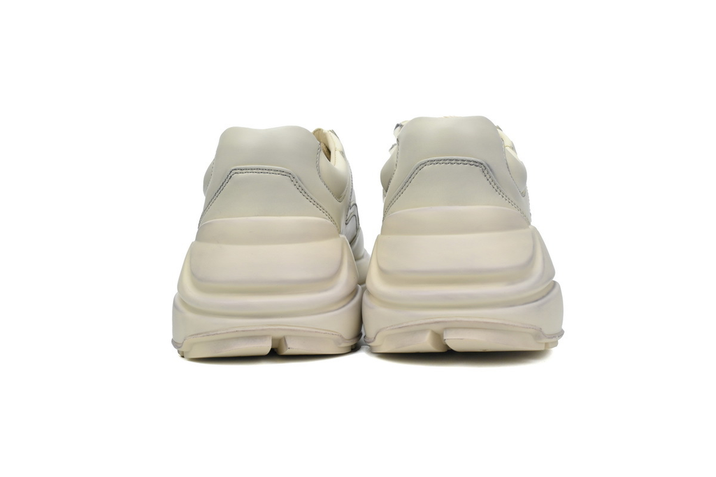 Gucci Rhyton Leather Sneaker with Reflective Piping