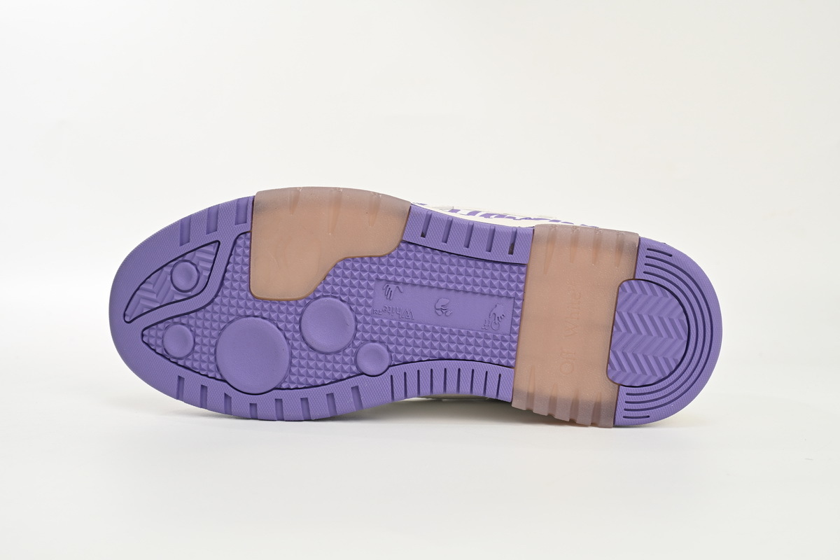 OFF-WHITE Out Of White Purple Printing