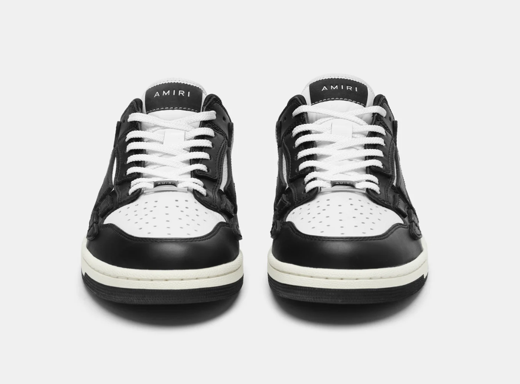 AMIRI Skel Top Low Black/White