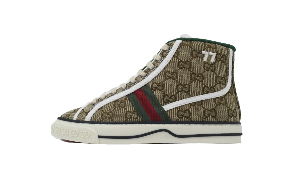 Gucci Tennis High-top Brown