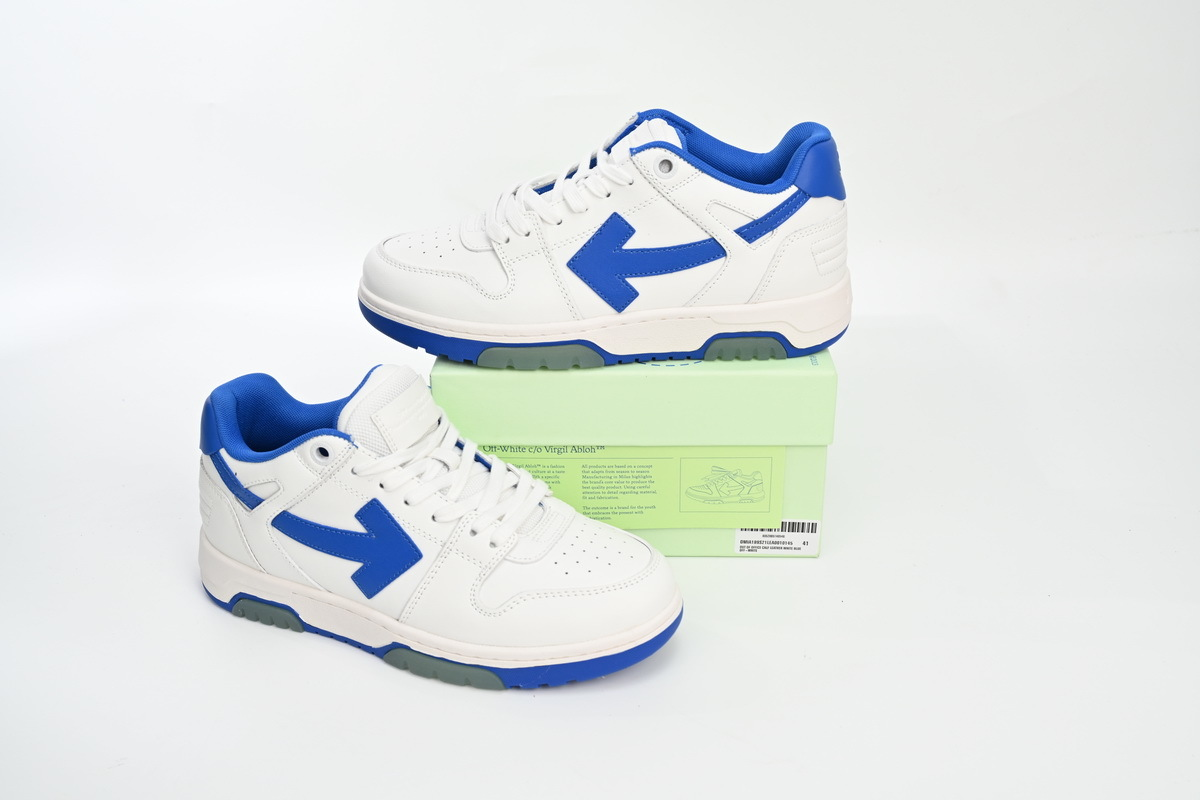 OFF-WHITE Out Of Office White Light Blue