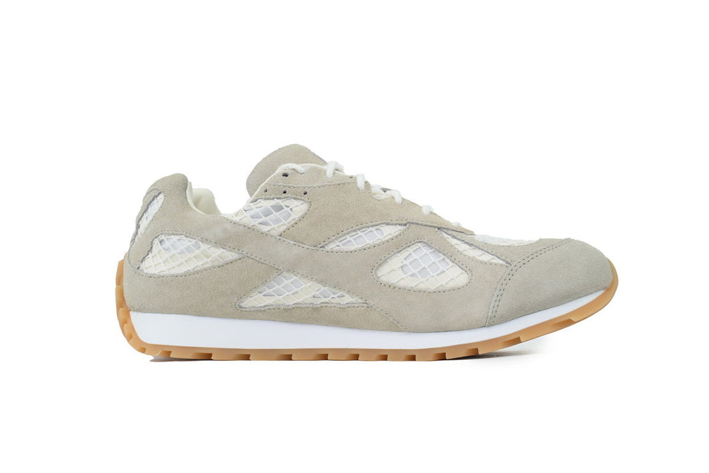 Bottega Veneta Orbit Suede Gray