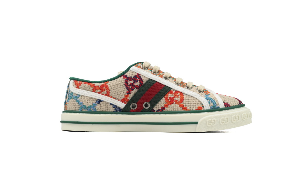 Gucci Multicolor GG Embroidered