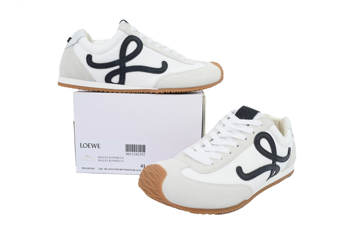 LOEWE Ballet Runner 2.0 White Black