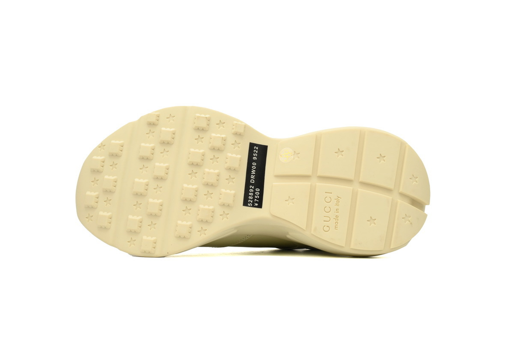 Gucci Rhyton Ivory Dark Blue Interlocking G