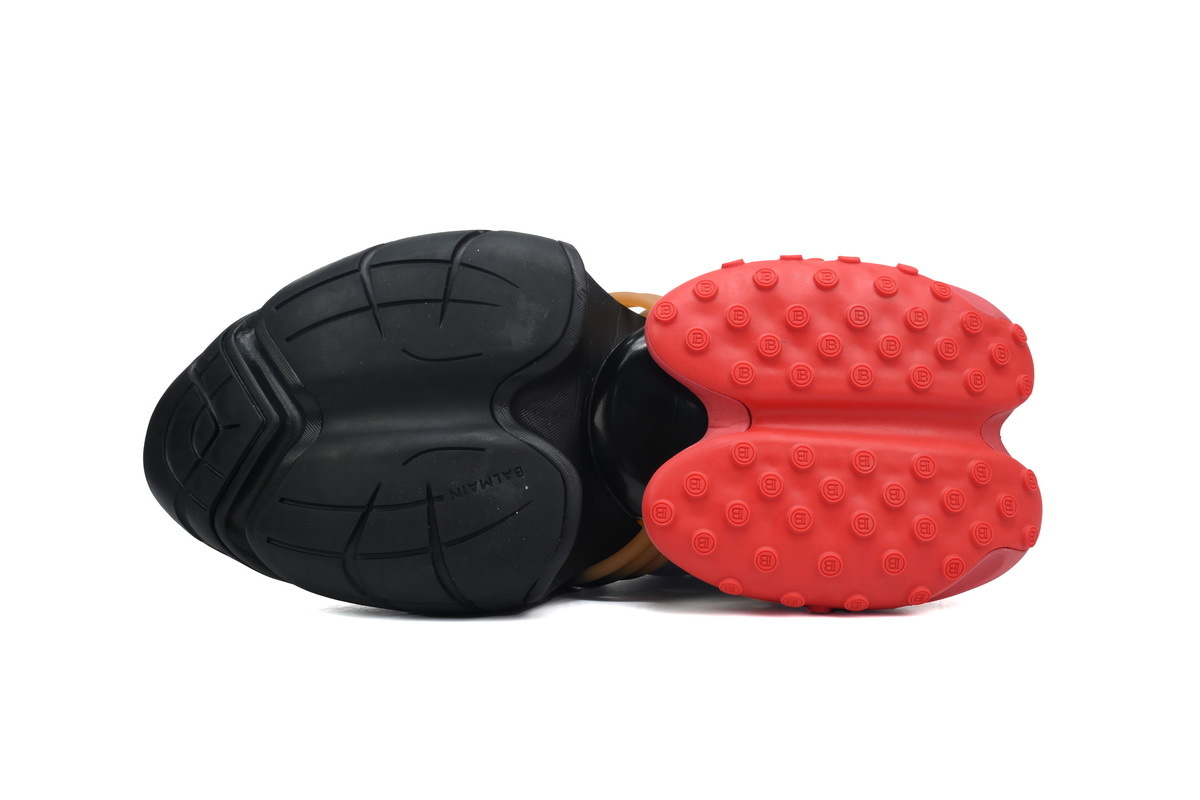 BALMAIN Multikolor Buty sportowe Black Red