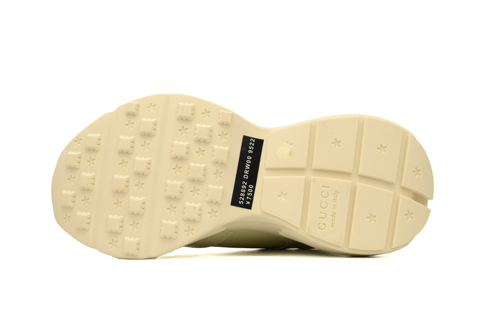 Gucci Rhyton Ivory Wild Rose Interlocking G