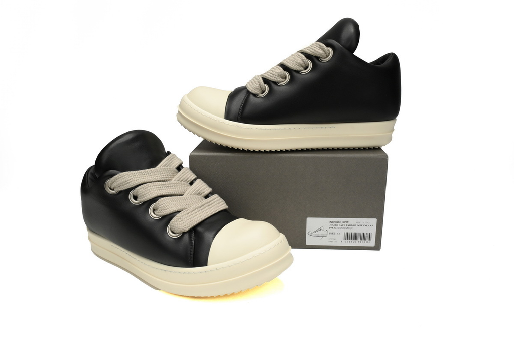 RICK OWENS Black Bread black