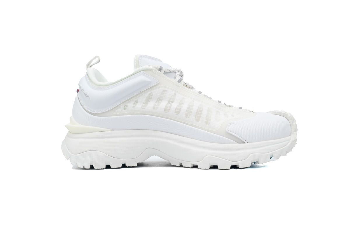Moncler Trailgrip Leather White Besh