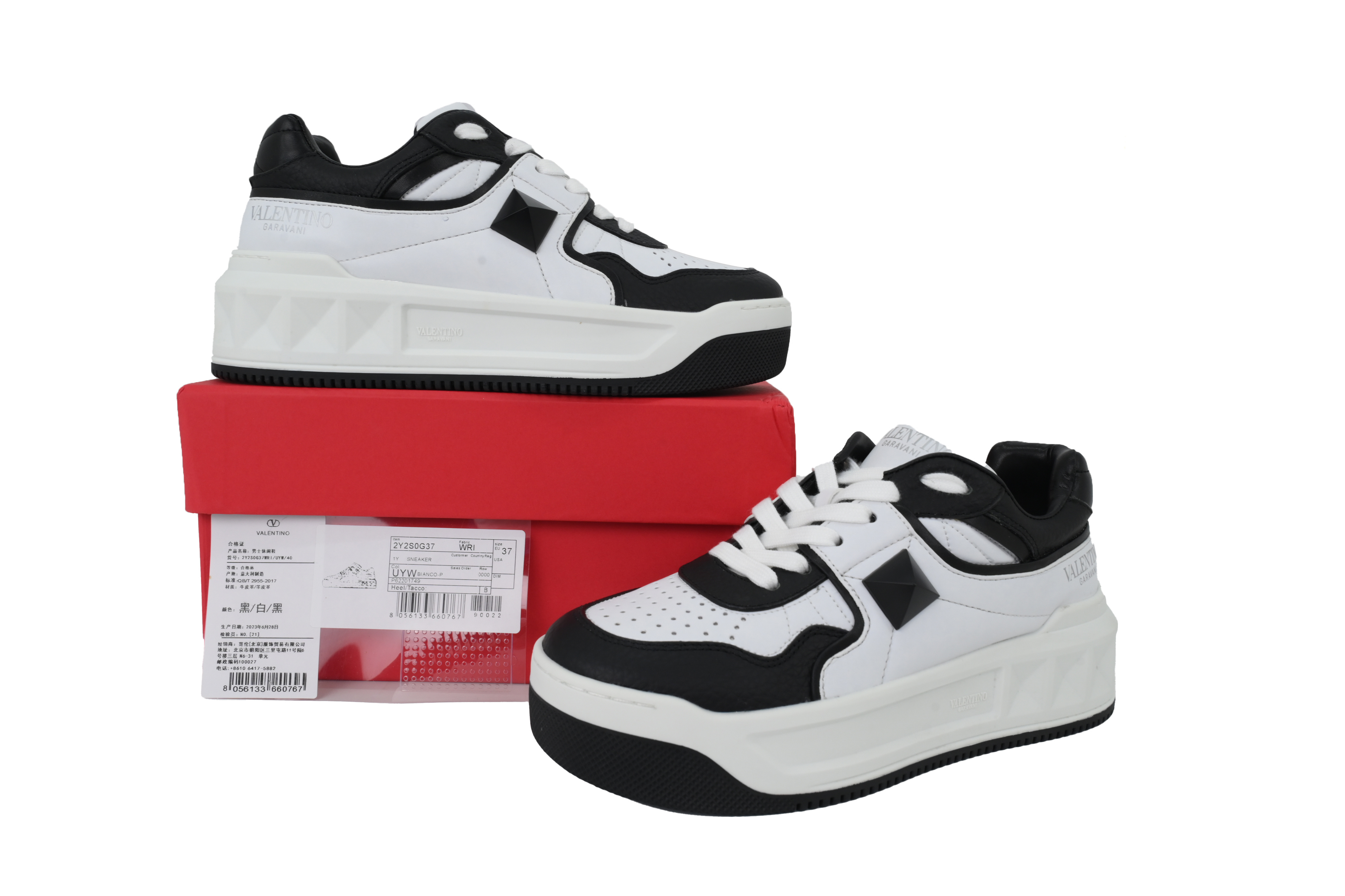 Valentino Black White
