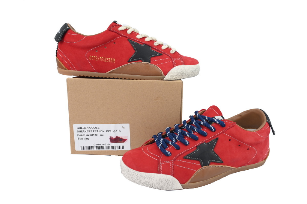Golden Goose True Star 'Red'