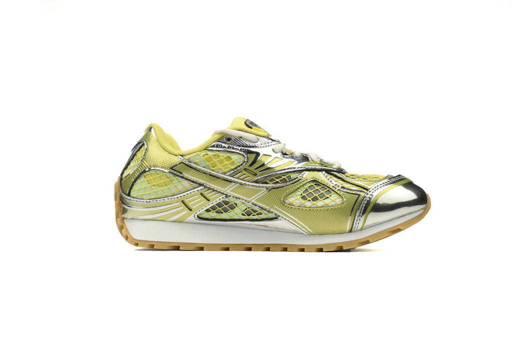 Bottega Veneta Orbit Olive Yellow