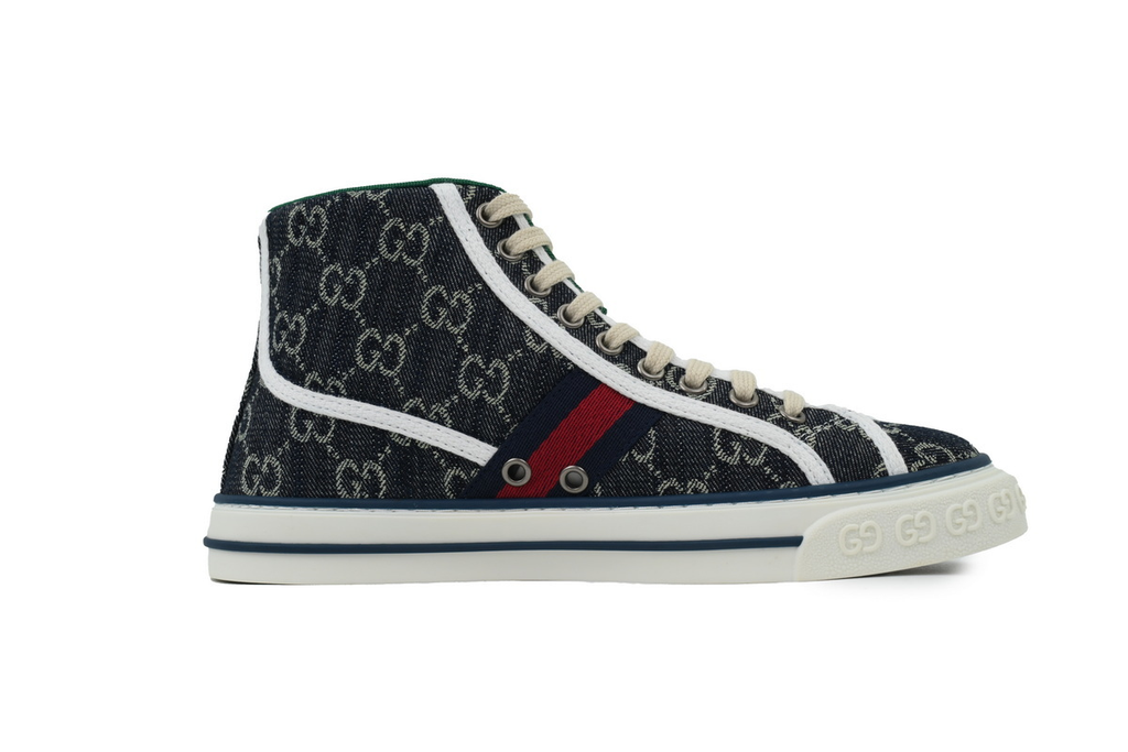 Gucci Tennis High-top Cowboy Blue