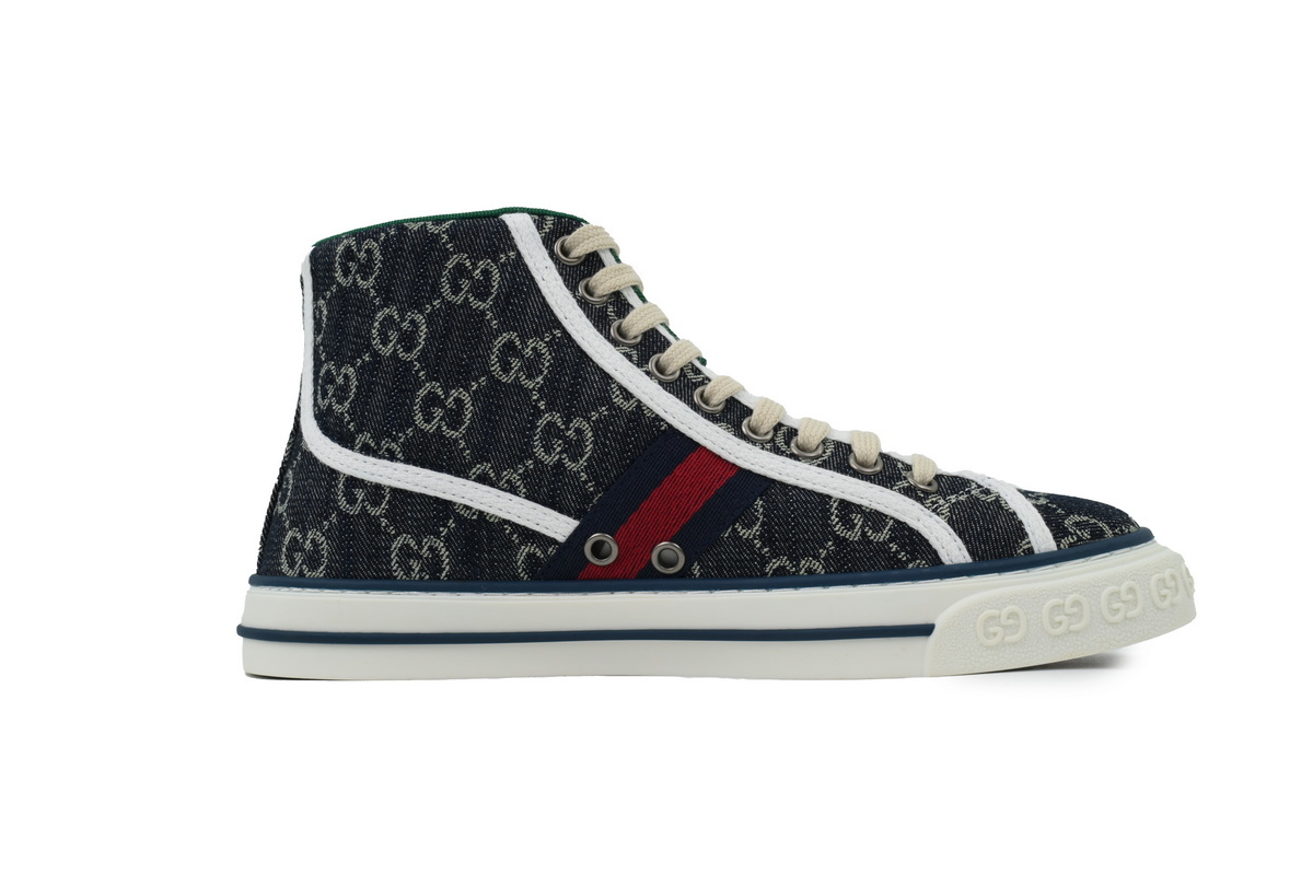 Gucci Tennis High-top Cowboy Blue