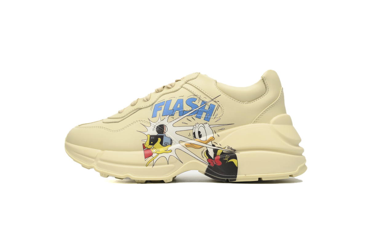 Gucci Rhyton Donald Duck Flash Print