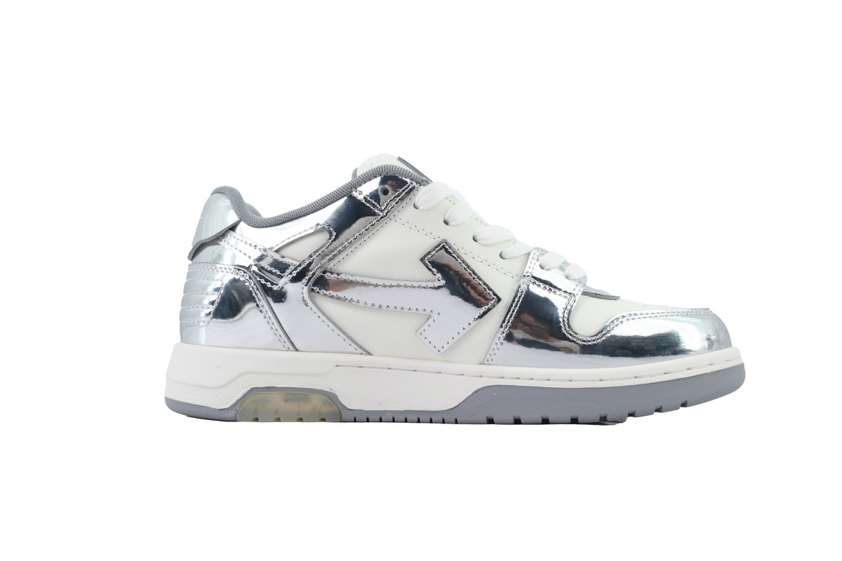 OFF-WHITE Out of Office 'White Silver'