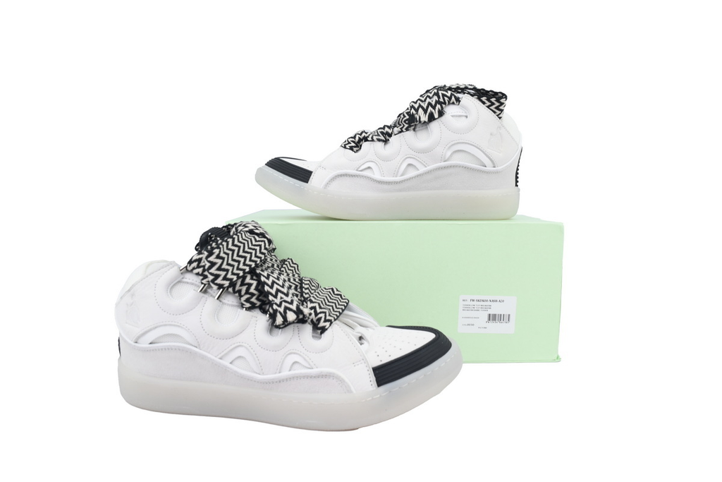 LANVIN Grey White Black