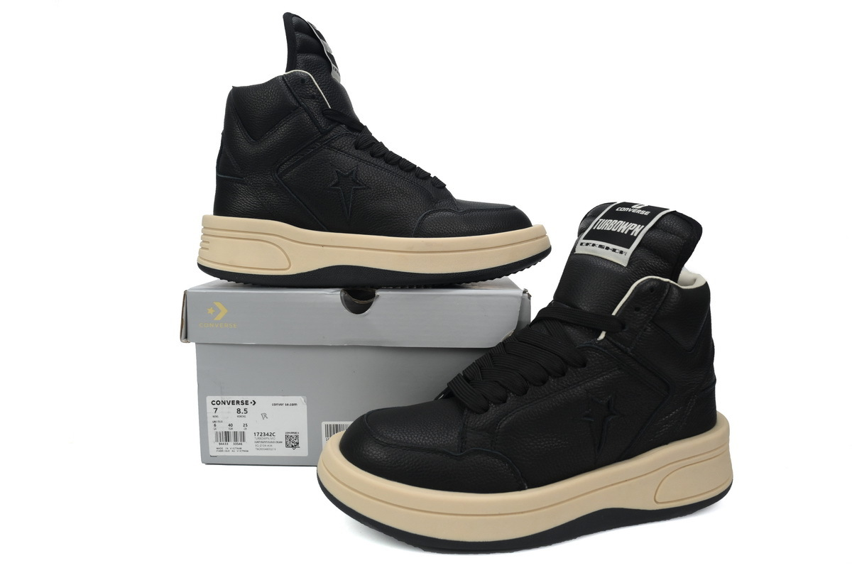 Rick Owens DRKSHDW x Converse1970s turbodrk weapon