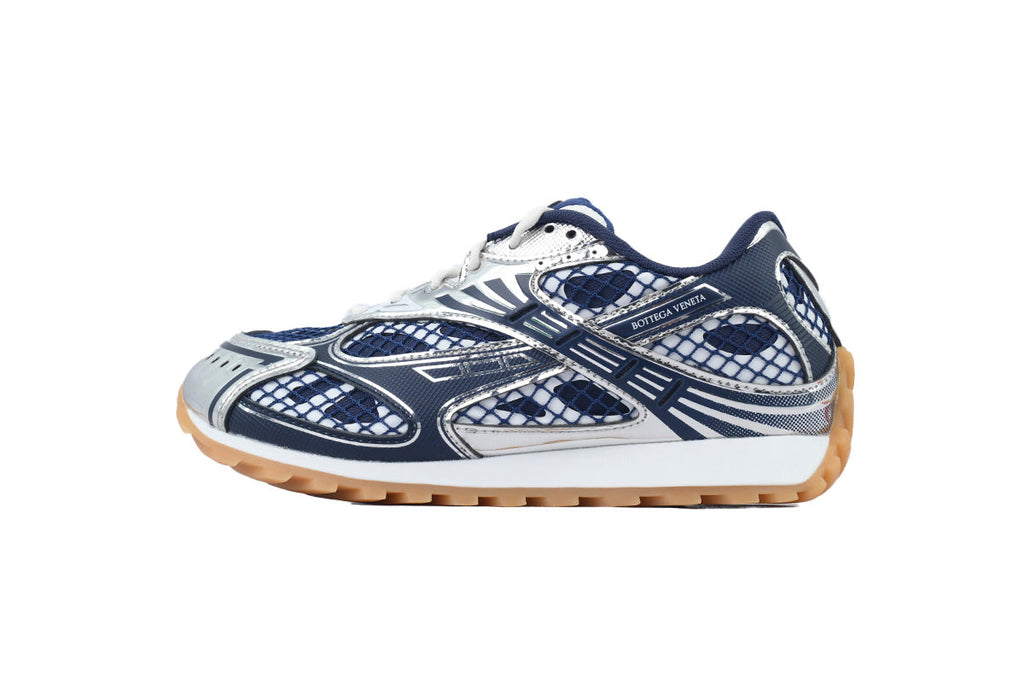 Bottega Veneta Orbit Deep Blue Silver