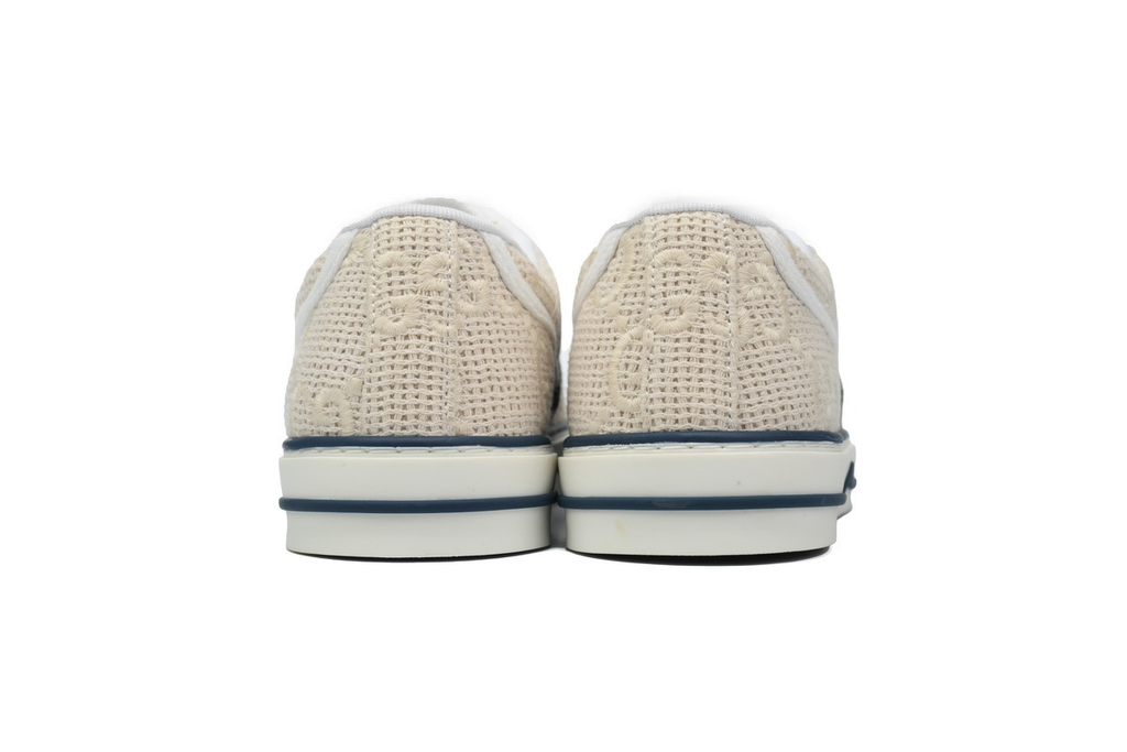 Gucci Tennis GG Crochet / Woven Ivory