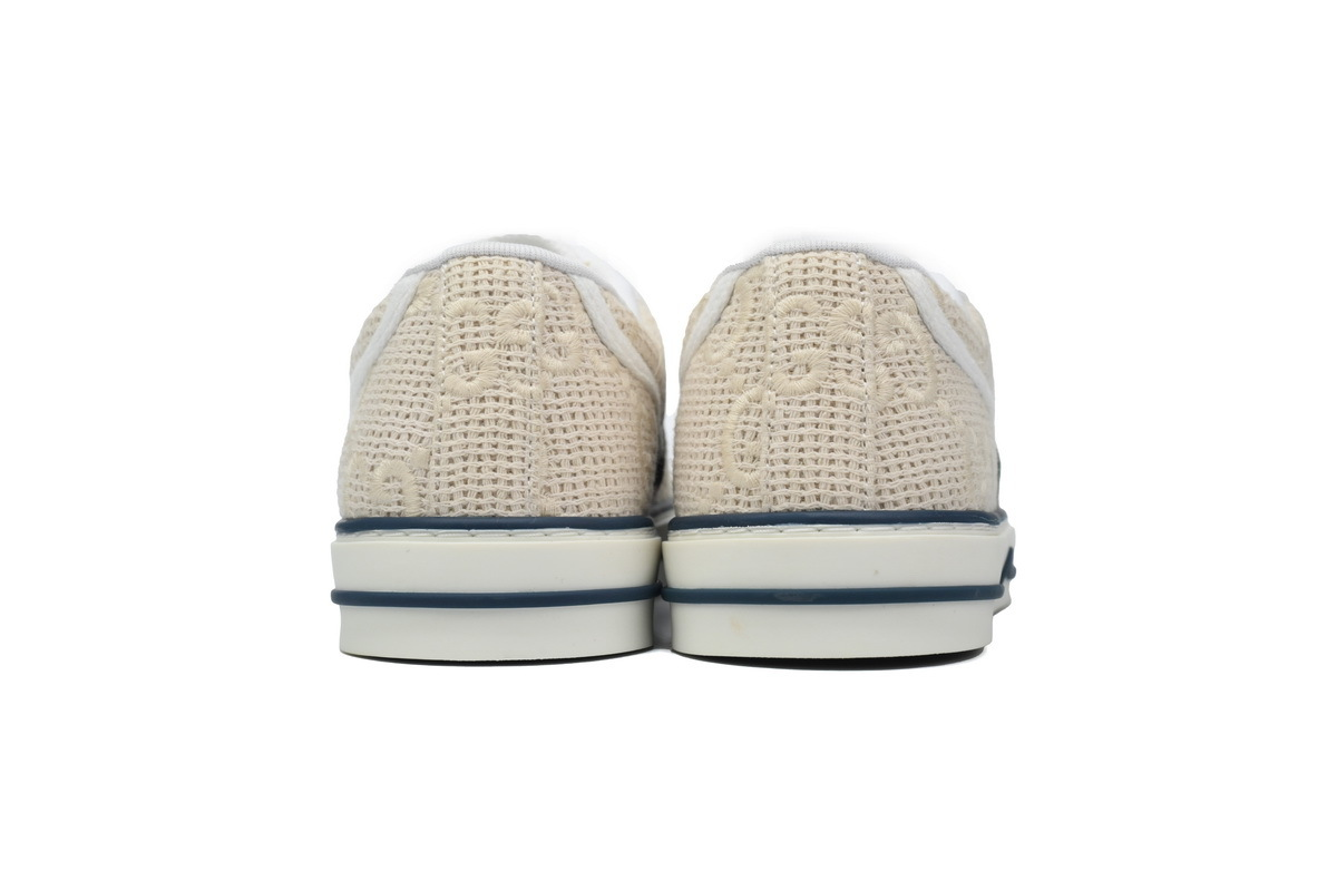 Gucci Tennis GG Crochet / Woven Ivory
