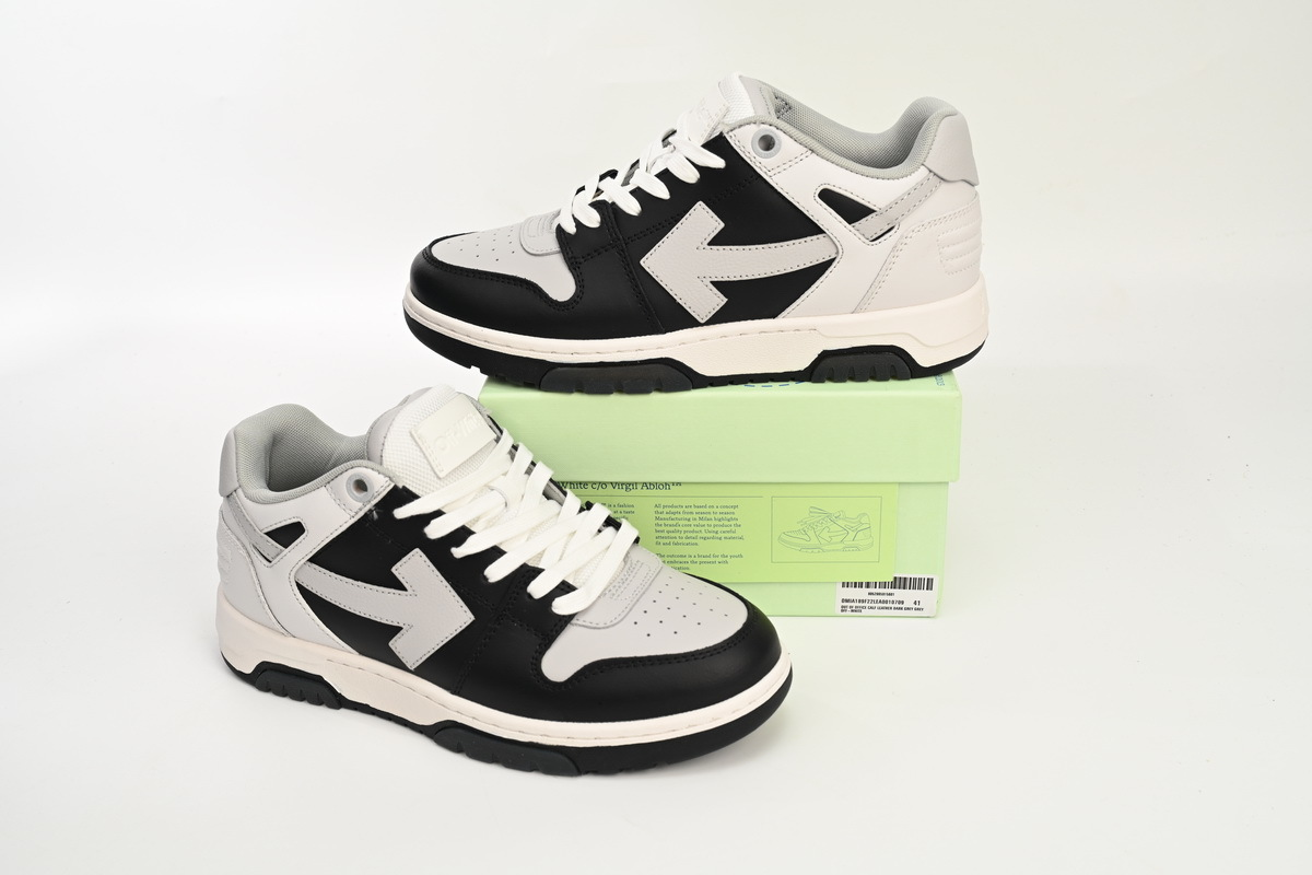 OFF-WHITE Out Of Black And White Gray